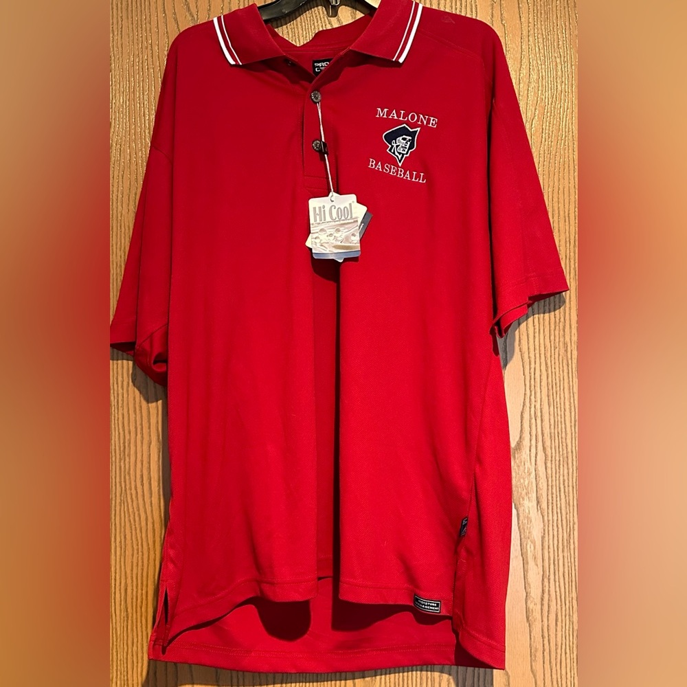 Pro Celebrity size large polo shirt NEW